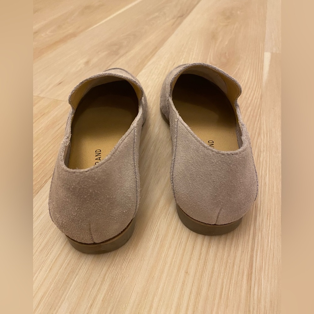Lucky Brand Loafer LP-Brogan Gray Pointed Flat - Picture 4 of 7